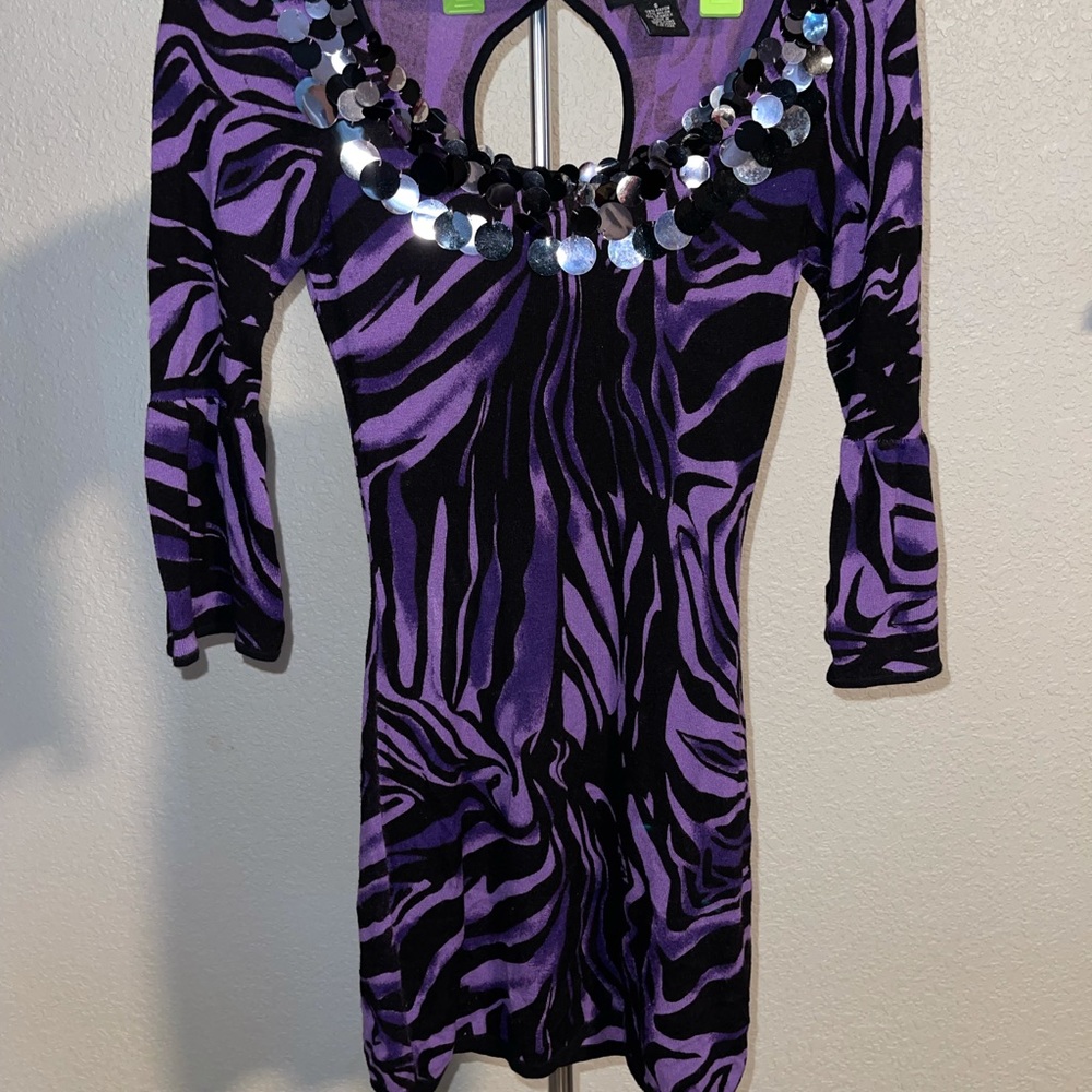 Purple dress